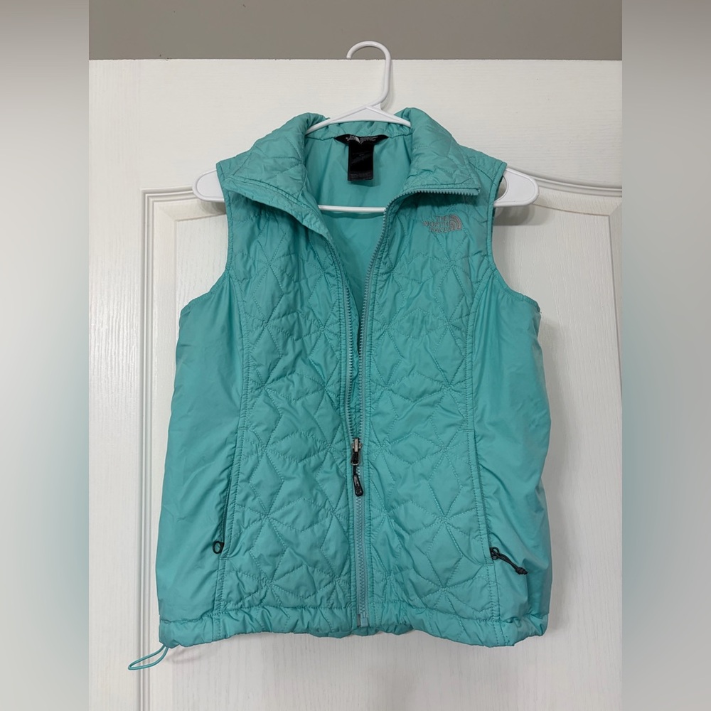 The North Face Teal Quilted Vest Women’s S